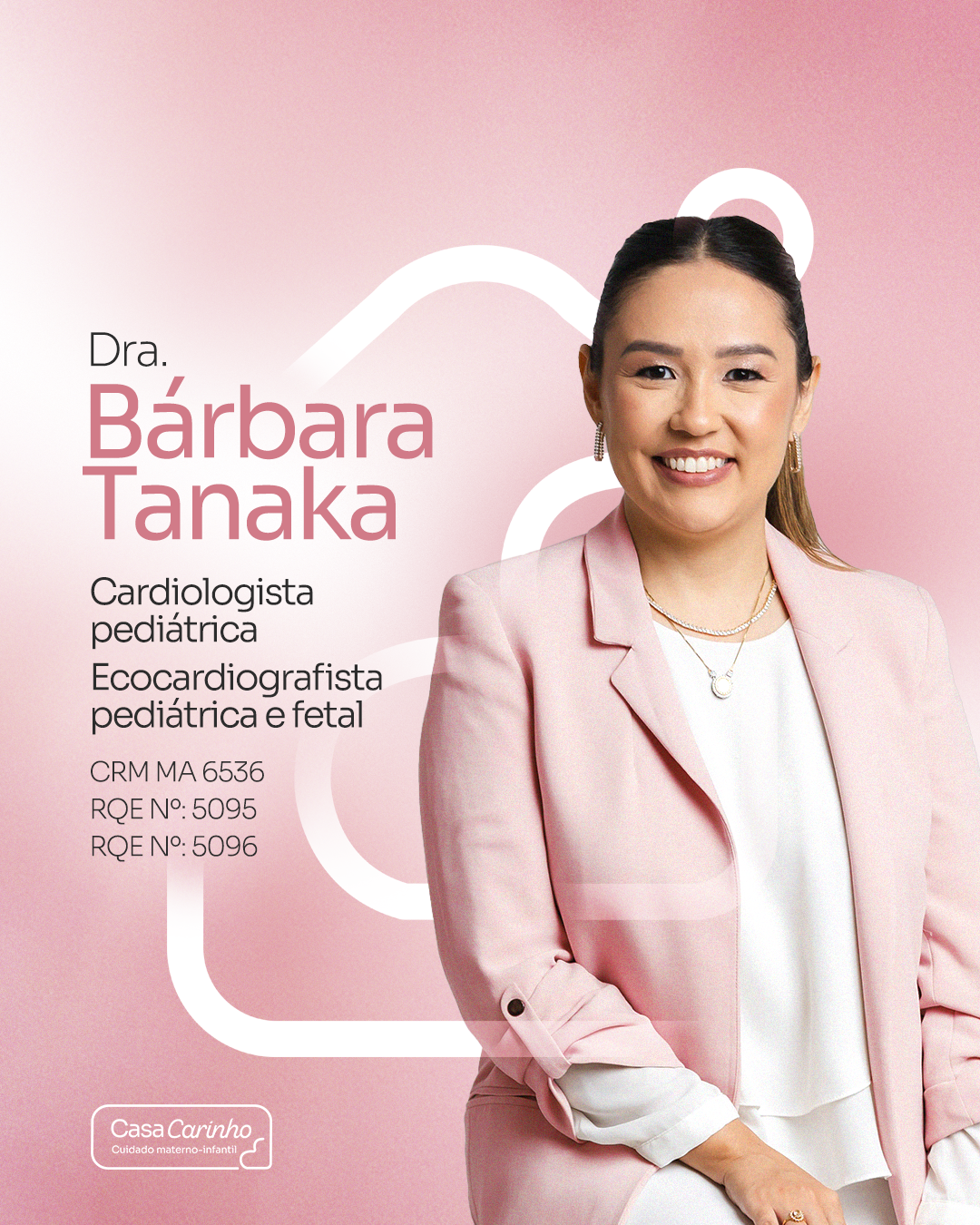 Retrato profissional da Dra. Bárbara Tanaka