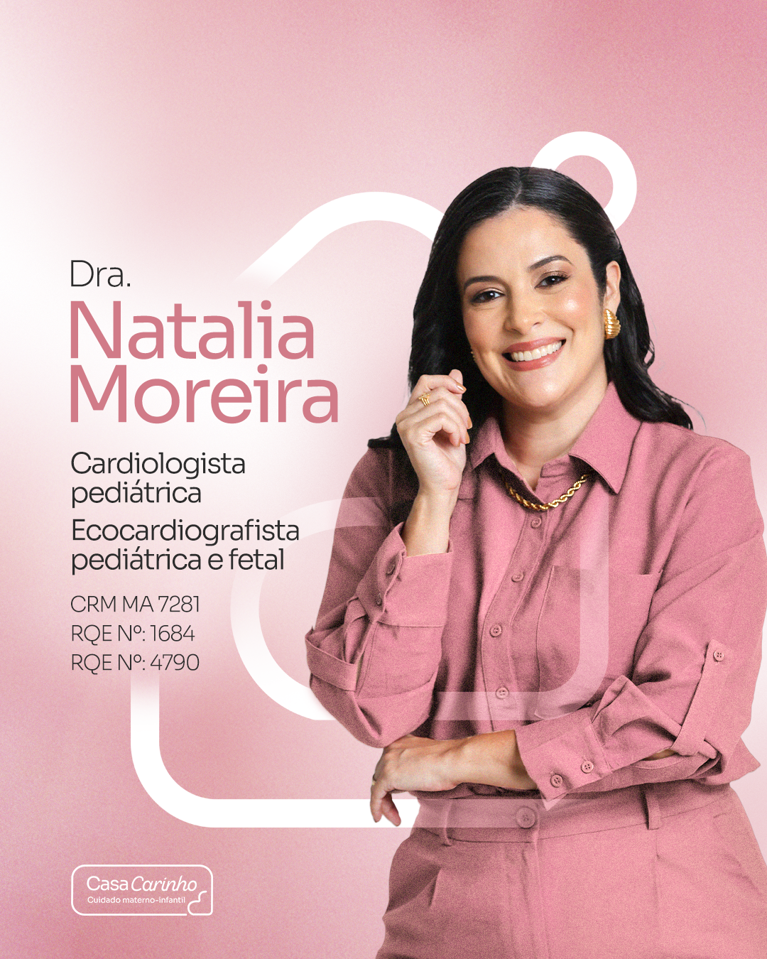 Retrato profissional da Dra. Natália Moreira